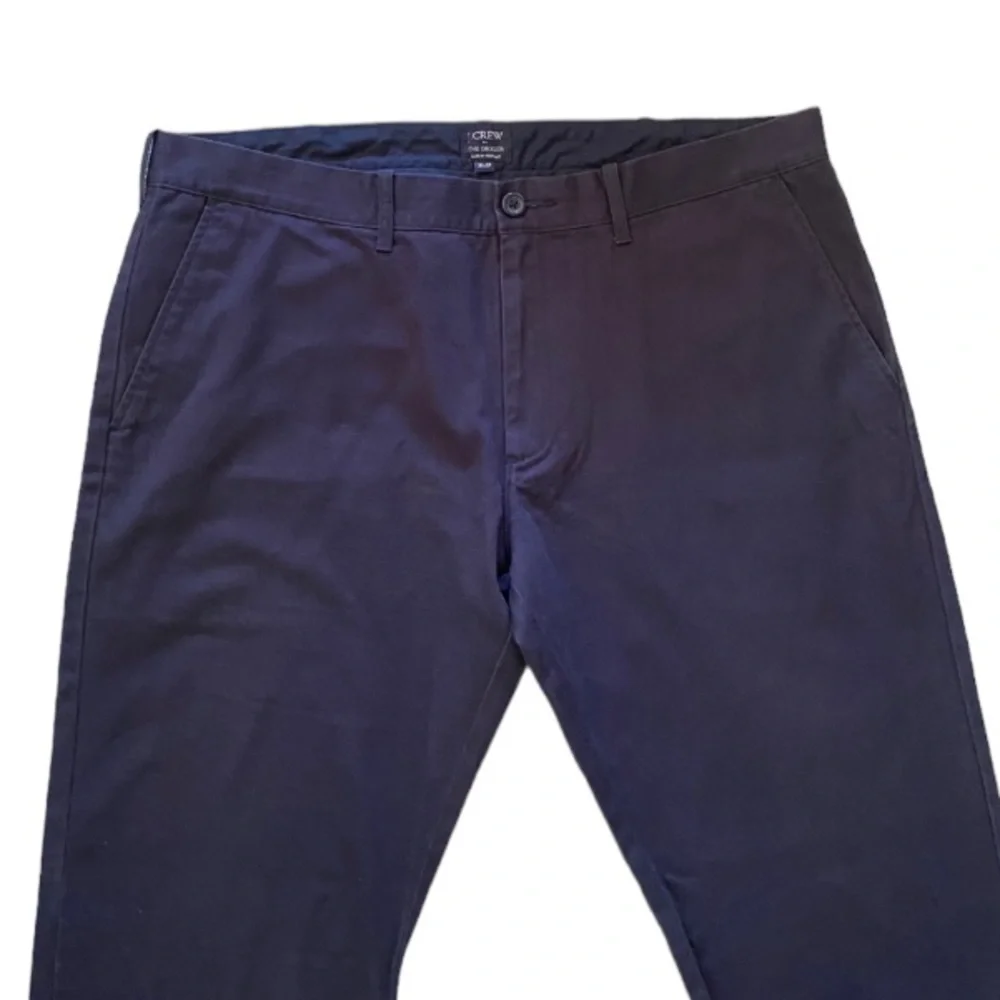 J CREW Men’s “The Driggs” Blue Casual Chino Pants 100% Cotton 36/32
